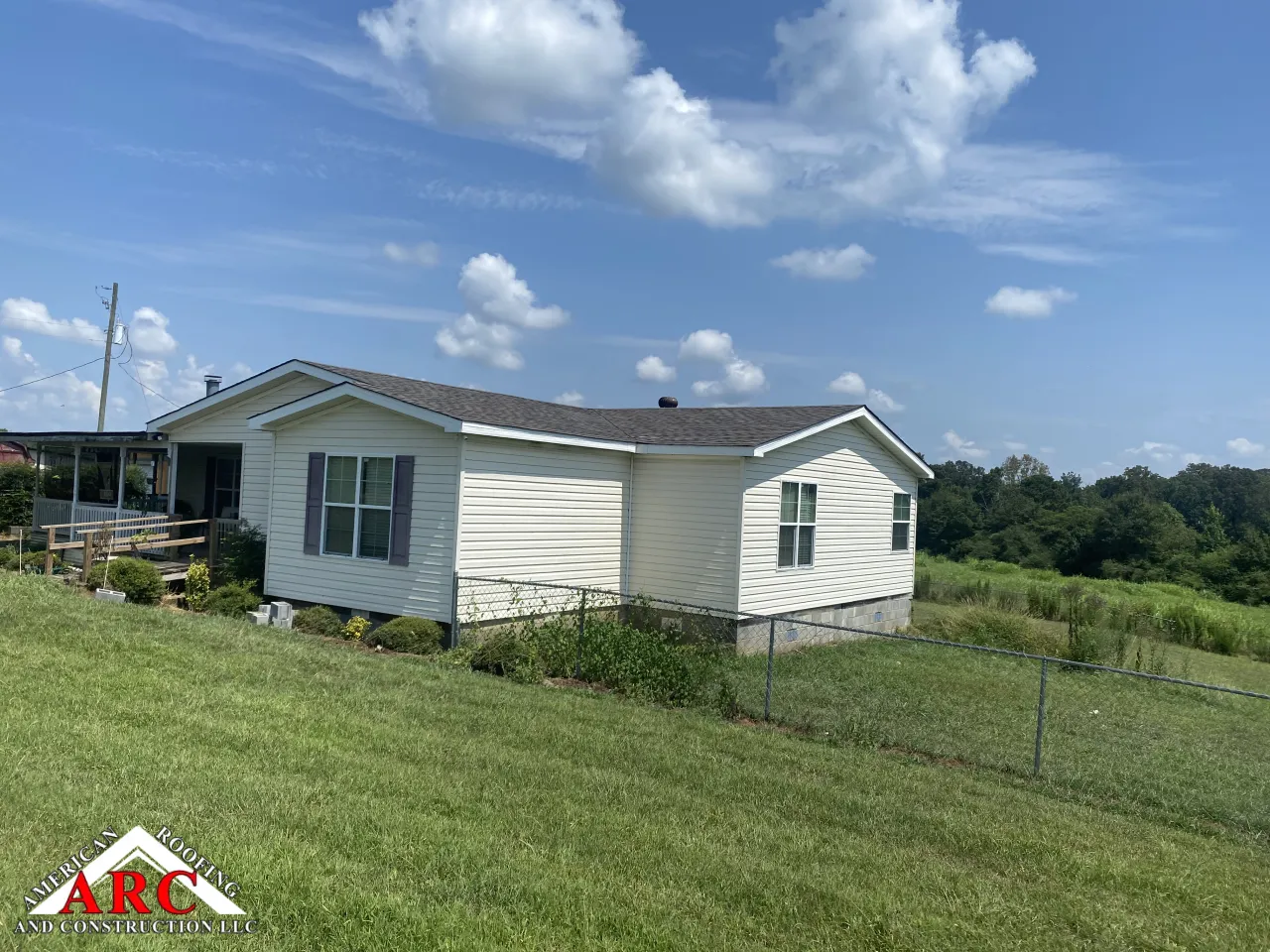 Metal roof remove install 30 year shingle