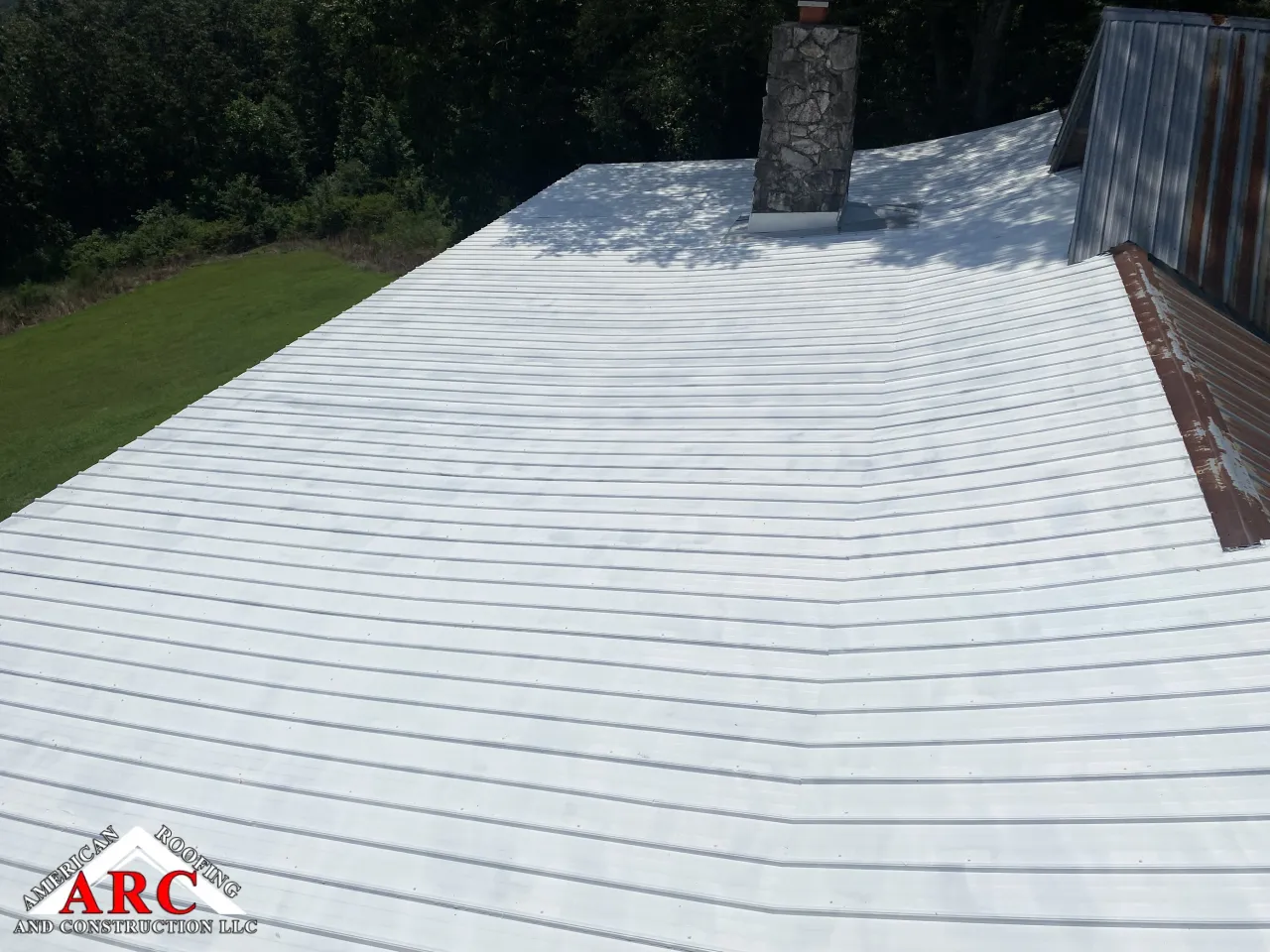 Roof coat after 